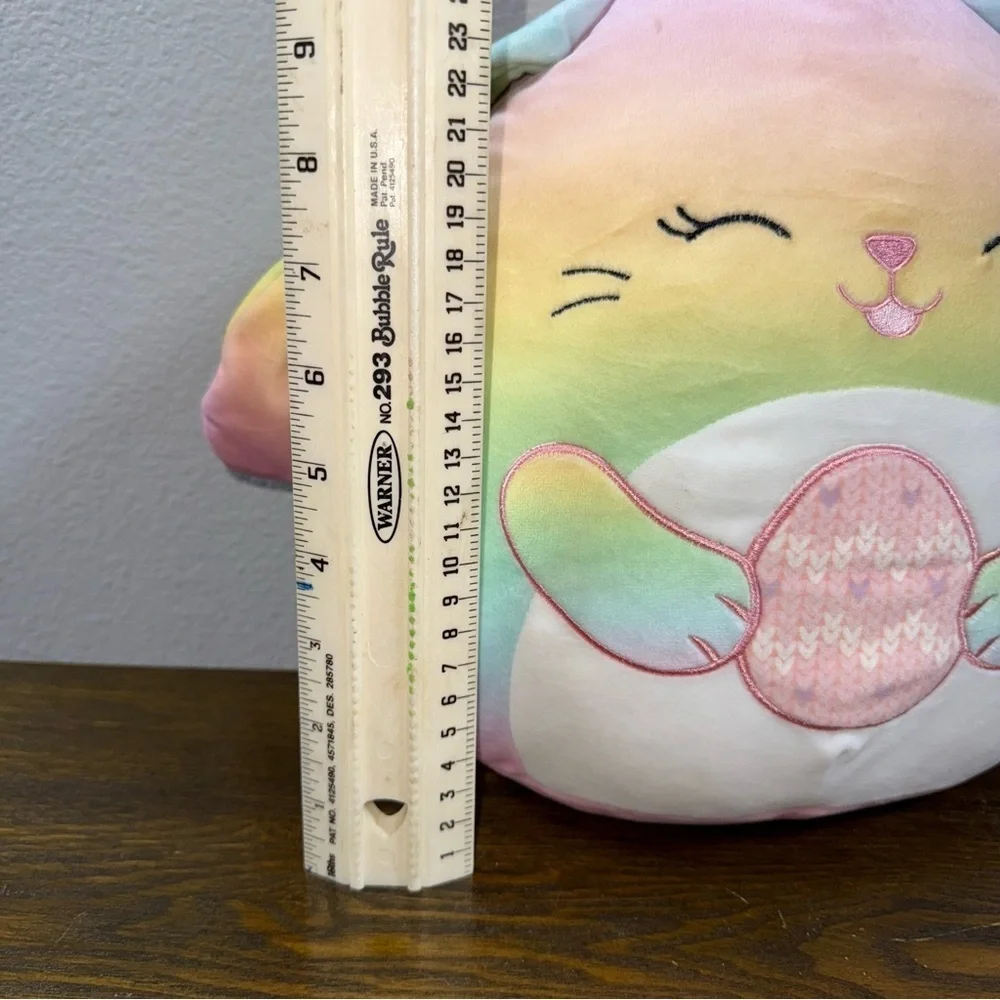 Pastel Rainbow Bunny Plush
